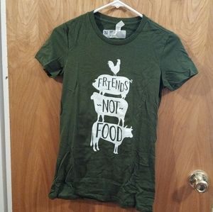 NEVER WORN Olive graphic t-shirt